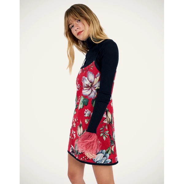 La DoubleJ Sedgewick Dress in Honolulu Red, view 4