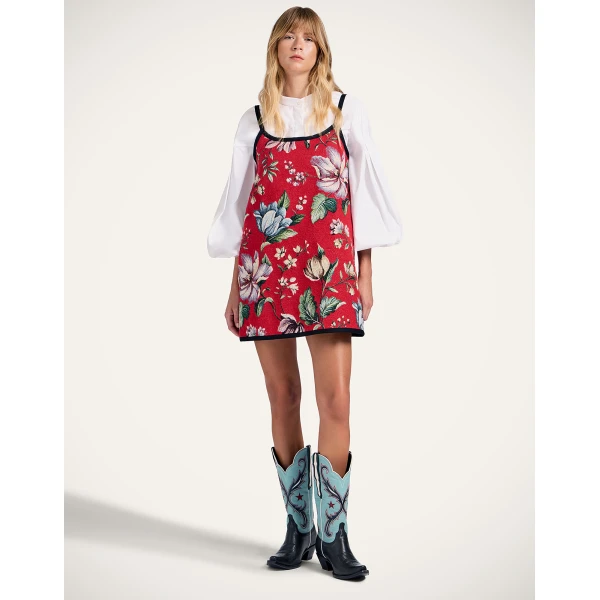 La DoubleJ Sedgewick Dress in Honolulu Red, view 5