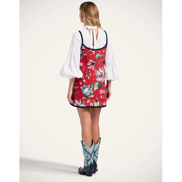La DoubleJ Sedgewick Dress in Honolulu Red, view 6
