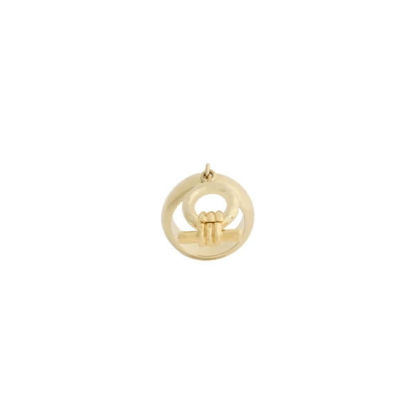 Shen Loop Ring in 24K Gold Plate