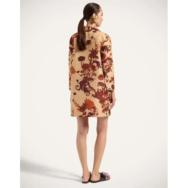La DoubleJ Short Artemis Dress in Coven Buttercream at Luxury Shoes 
