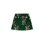 La DoubleJ Short Skirt in Quill Green at Luxury Shoes La DoubleJ Short Skirt in Quill Green at Luxury Shoes