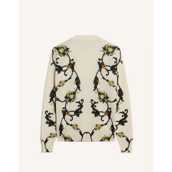 La DoubleJ Silky Crew Neck in Buttercup White at Luxury Shoes 