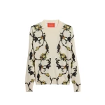 La DoubleJ Silky Crew Neck in Buttercup White at Luxury Shoes La DoubleJ Silky Crew Neck in Buttercup White at Luxury Shoes