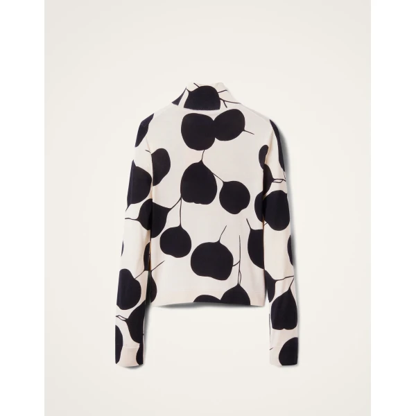 La DoubleJ Silky Turtleneck in Lunaria Light Pink, view 6