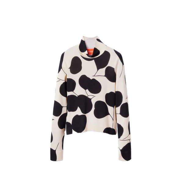 Silky Turtleneck in Lunaria Light Pink
