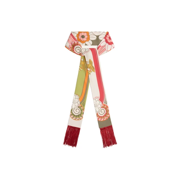 Skinny Scarf in Ambrosia Green