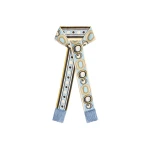 La DoubleJ Skinny Scarf in Sanctuary Light Blue at Luxury Shoes 
