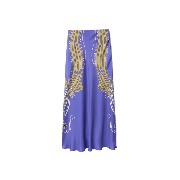 La DoubleJ Sleek Skirt in Atlantis Purple