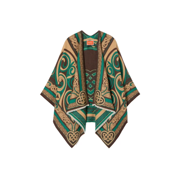 Soul Poncho in Kells Camel