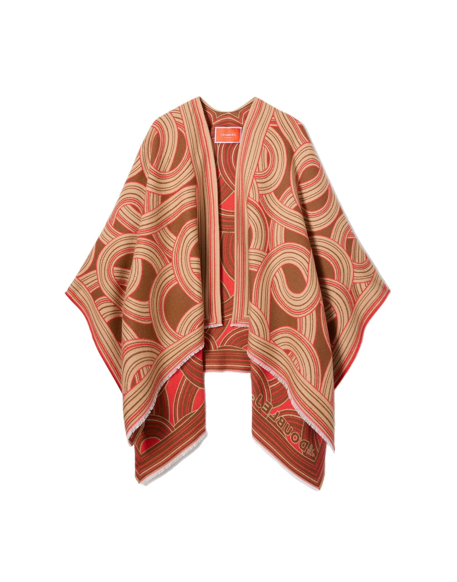 La DoubleJ Soul Poncho in Montecarlo Camel at Luxury Shoes La DoubleJ Soul Poncho in Montecarlo Camel at Luxury Shoes