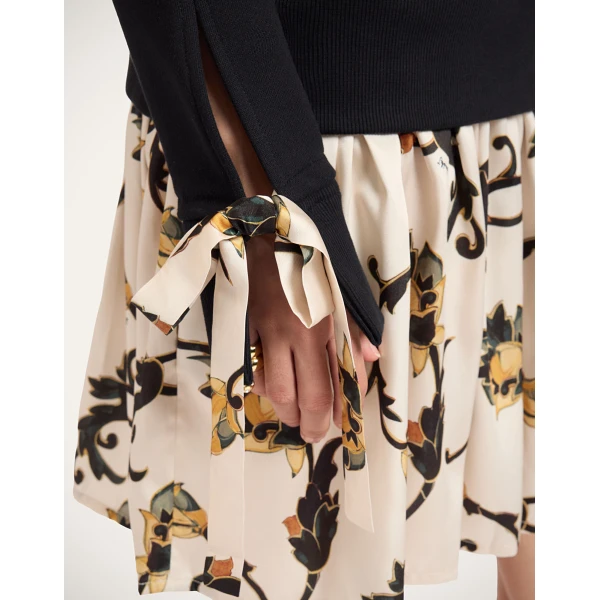 La DoubleJ Sporty Dress in Buttercup Black at Luxury Shoes 