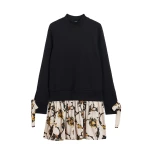 La DoubleJ Sporty Dress in Buttercup Black at Luxury Shoes 