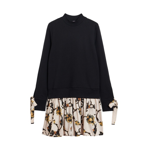 La DoubleJ Sporty Dress in Buttercup Black at Luxury Shoes 