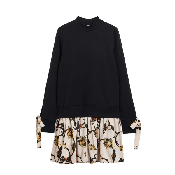 La DoubleJ Sporty Dress in Buttercup Black at Luxury Shoes 