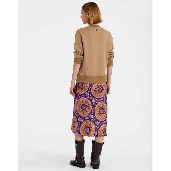 La DoubleJ Sporty Pencil Dress in Sovereign Purple, view 3