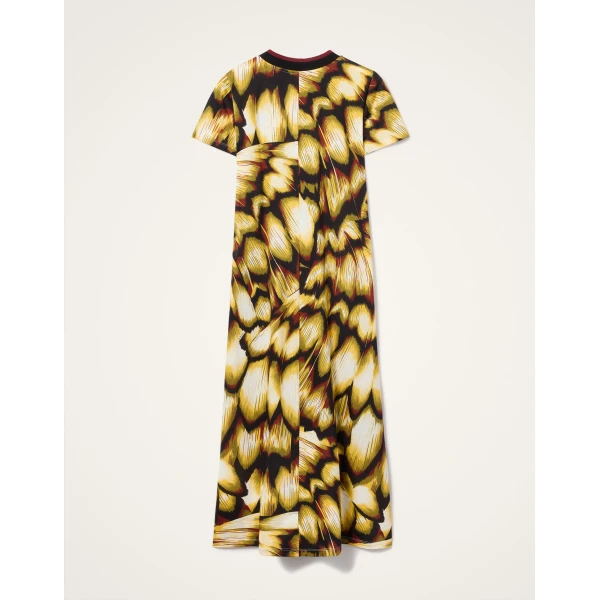 La DoubleJ Sporty Swing Dress in Monarch Black, view 6