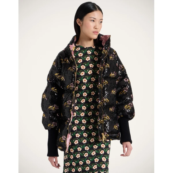 La DoubleJ St. Moritz Jacket in Mayfair Black, view 2