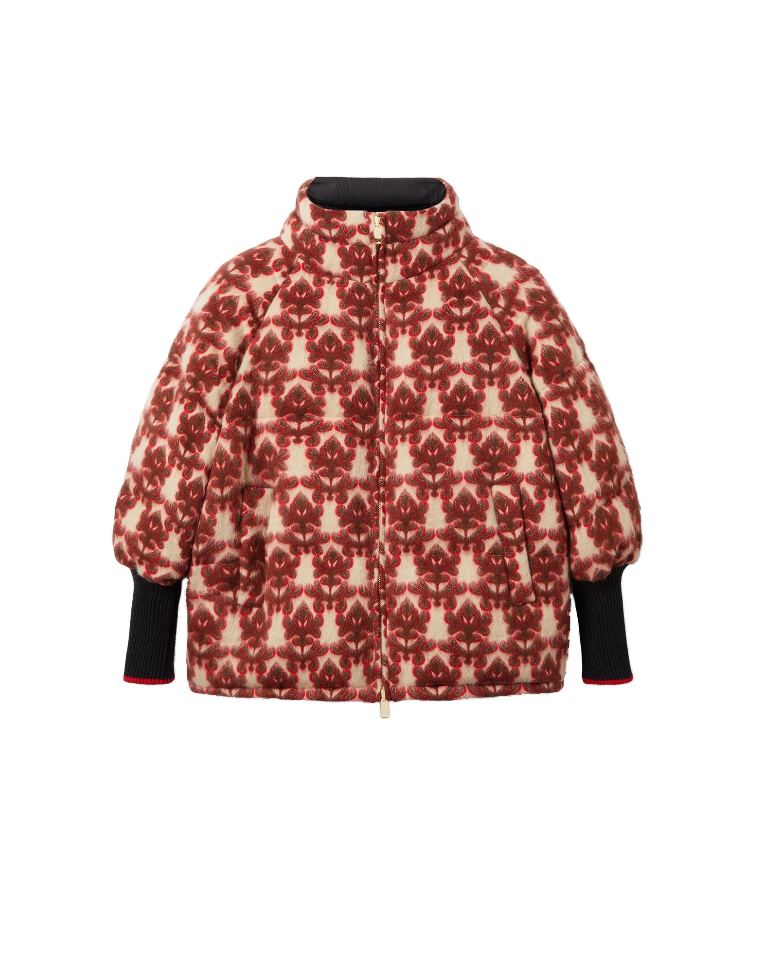 La DoubleJ St. Moritz Reversible Jacket in Herald Cream La DoubleJ St. Moritz Reversible Jacket in Herald Cream
