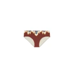 La DoubleJ Sunset Bikini Bottom in Palazzo Chocolate