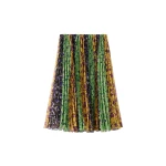 La DoubleJ Supremes Skirt in Honeysuckle Tricolor Yellow