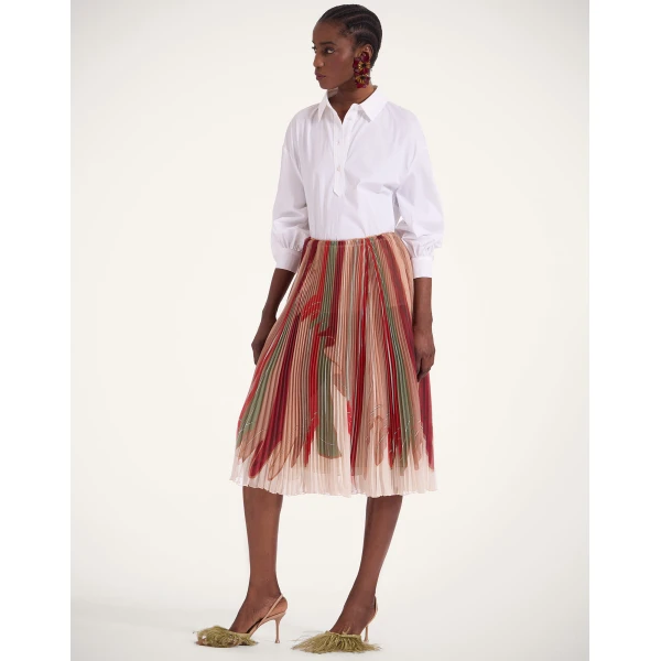 La DoubleJ Supremes Skirt in Twist Multicolor, view 2
