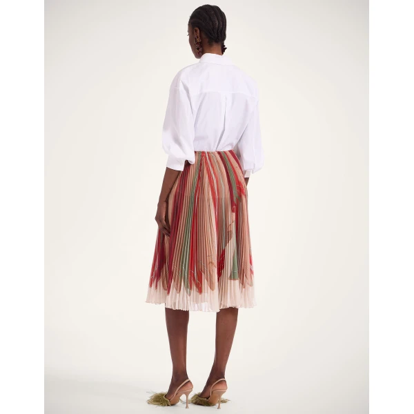 La DoubleJ Supremes Skirt in Twist Multicolor, view 3