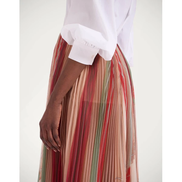 La DoubleJ Supremes Skirt in Twist Multicolor, view 4