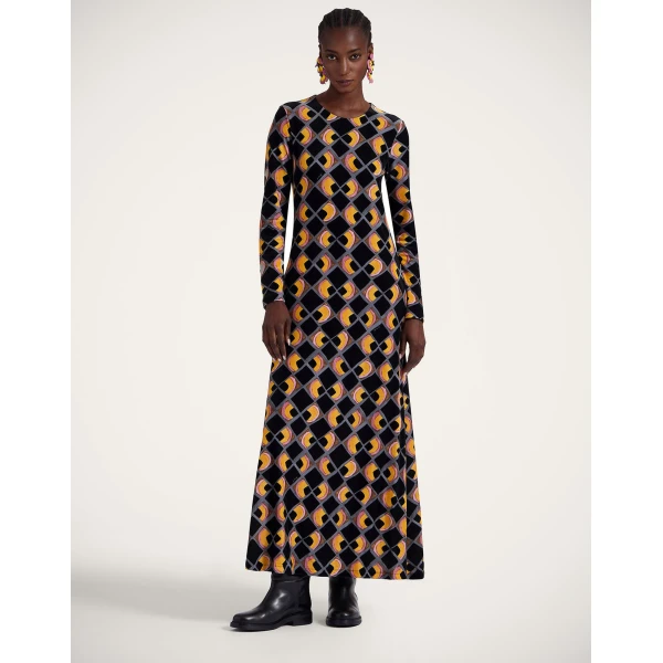 La DoubleJ Swank Dress in Half-Light Black, view 2