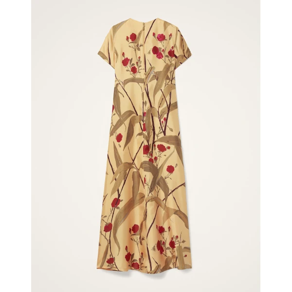 La DoubleJ Swing Dress in Bamboo Yellow, view 5