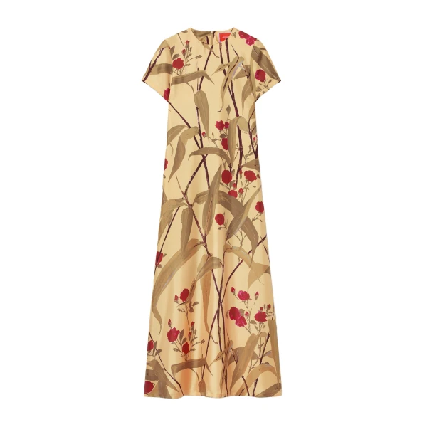 La DoubleJ Swing Dress in Bamboo Yellow
