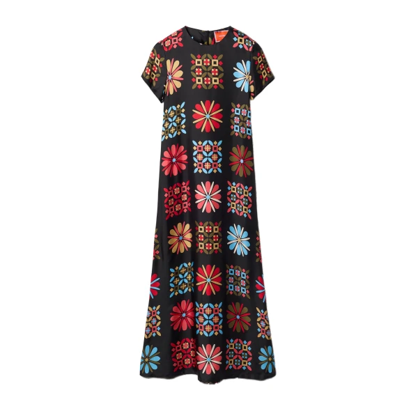 La DoubleJ Swing Dress in Vetrata Grande