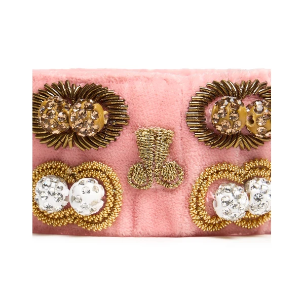La DoubleJ Tesoro Double Bracelet in Pink, view 3