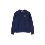 La DoubleJ The Biggie Concert Sweatshirt in Bug Off Blue
