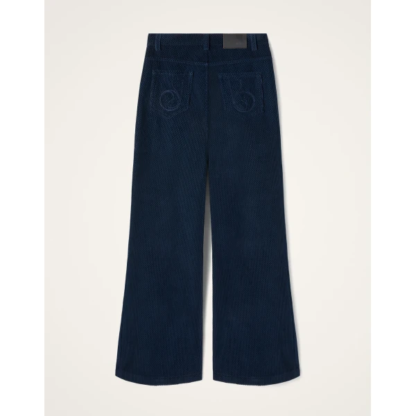 La DoubleJ The Flare Pants in Navy, view 6