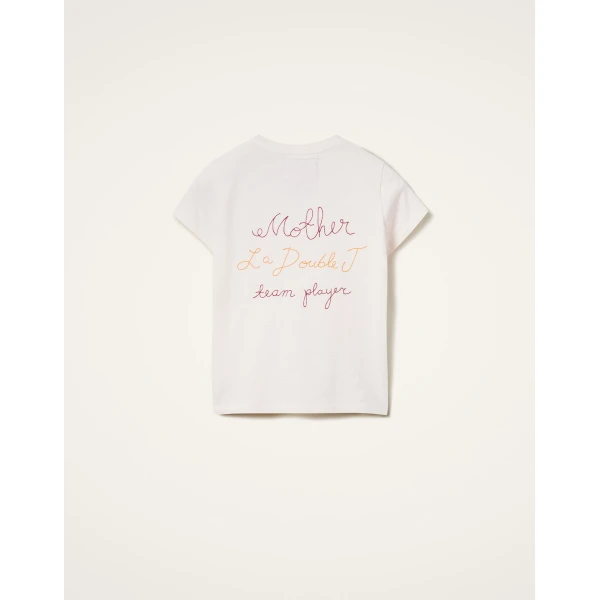 La DoubleJ The Sinful T-Shirt in Team Player White, view 6