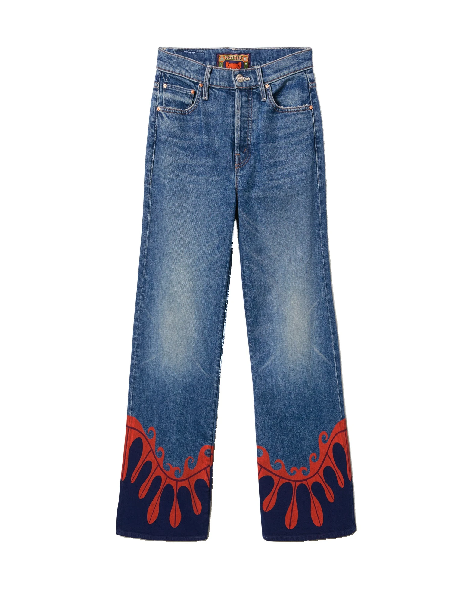 La DoubleJ The Tomcat Roller Jeans in Deep In The Pacific Blue La DoubleJ The Tomcat Roller Jeans in Deep In The Pacific Blue Top