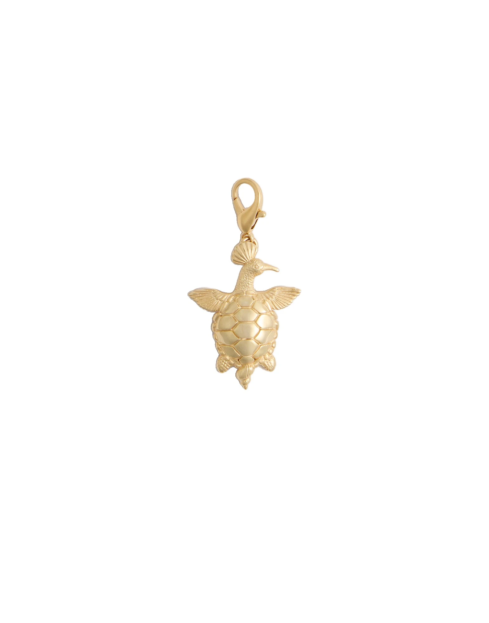 La DoubleJ Turtlair Charm in 24K Gold Plate La DoubleJ Turtlair Charm in 24K Gold Plate