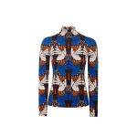 La DoubleJ Turtleneck in Ali Chocolate Top