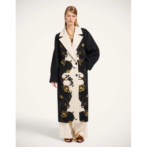 La DoubleJ Victoria Coat in Buttercup Black, view 2