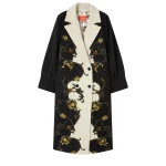 La DoubleJ Victoria Coat in Buttercup Black