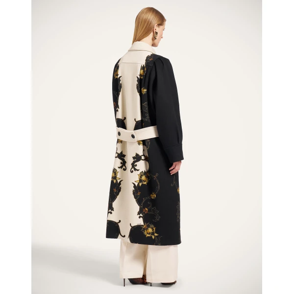 La DoubleJ Victoria Coat in Buttercup Black, view 3