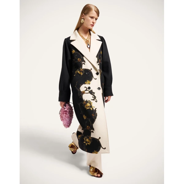 La DoubleJ Victoria Coat in Buttercup Black, view 5