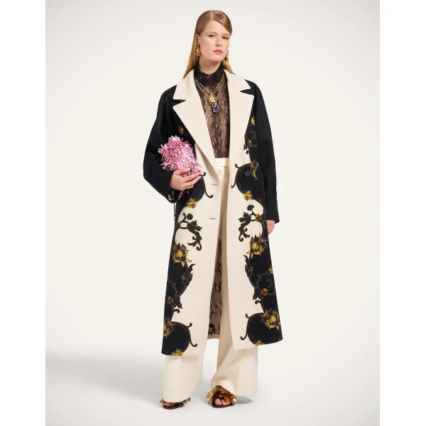 La DoubleJ Victoria Coat in Buttercup Black, view 6