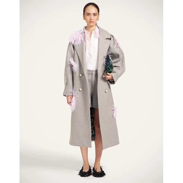 La DoubleJ Victoria Coat in Grey, view 2