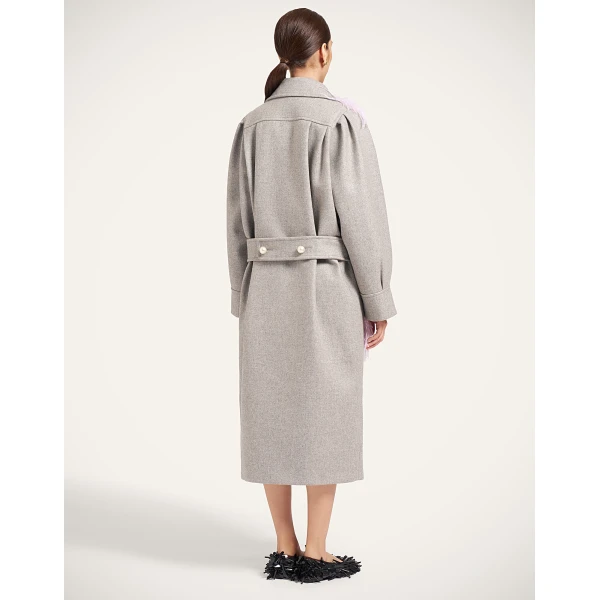 La DoubleJ Victoria Coat in Grey, view 3