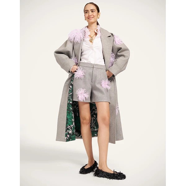 La DoubleJ Victoria Coat in Grey, view 4
