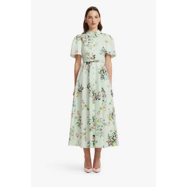 Bianca Short Sleeve Midi Dress