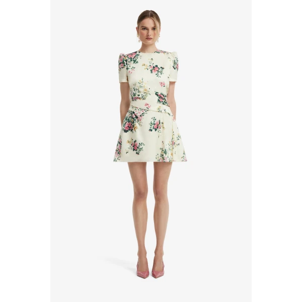 Elyse Short Sleeve Mini Dress