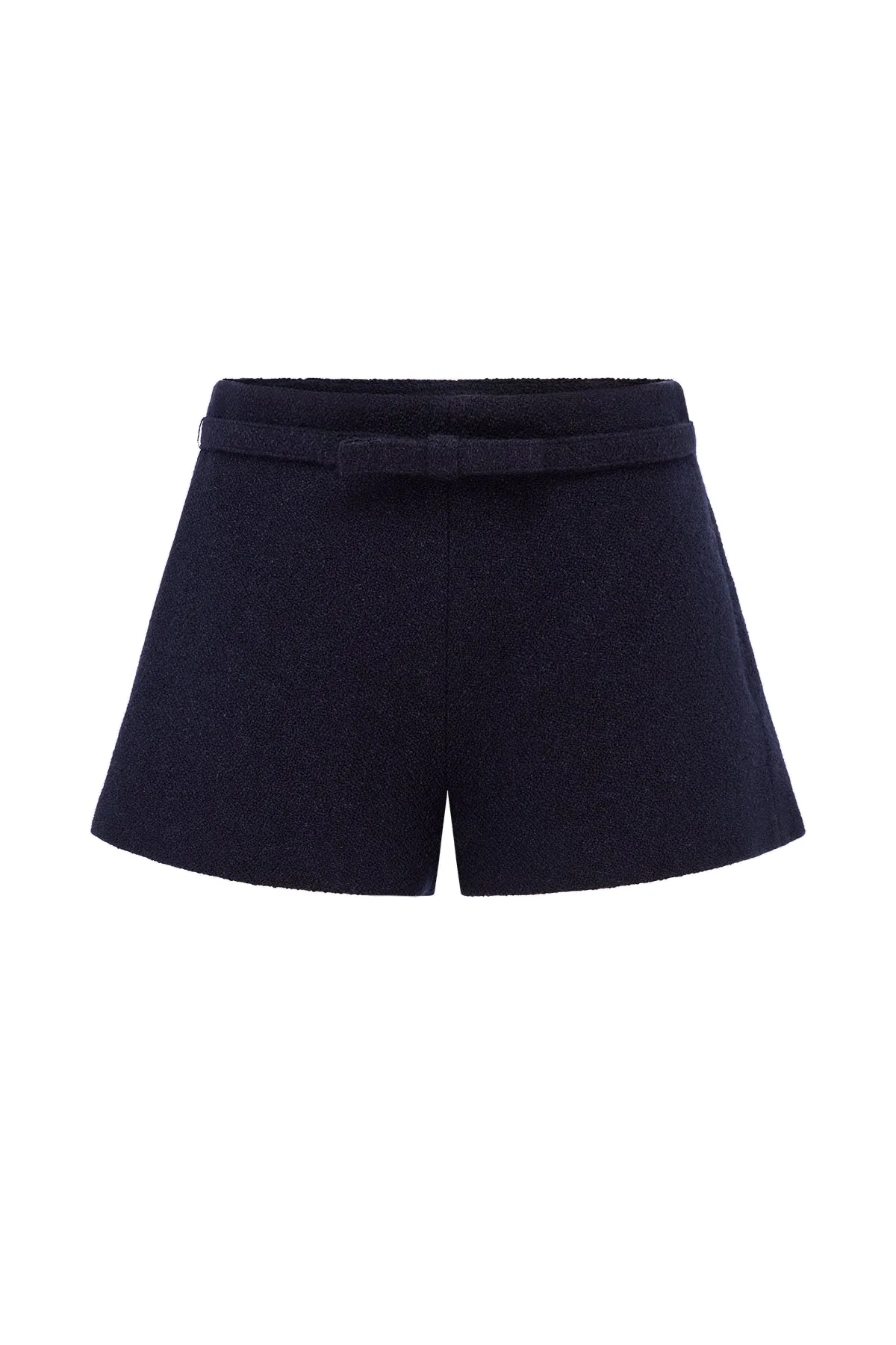 Olivianne Tweed Shorts in Midnight